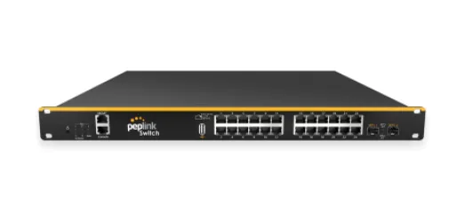 Peplink 24 Port SD Switch - 850W Power Budget